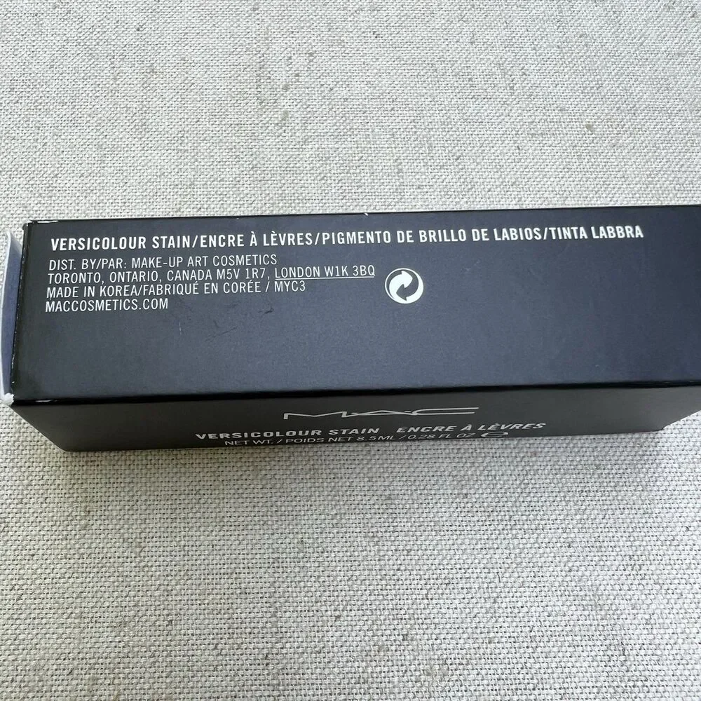 MAC Versicolour Stain LAST MINUTE Full Size 0.28 oz New in Box